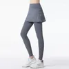 Actieve broek met logo Lu yogajurk voor dames, sportlegging met hoge taille, fitnesspak, atletische kleding