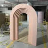 Party Decoration Wedding Supplies Acrylic Stage Panel PVC Door Shape Backdrop för