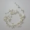 SLBRIDAL fait à la main 1 M longueur 3 couleurs cristal strass fleur accessoires de cheveux de mariée bandeau de mariage bandeau bijoux femmes 240103