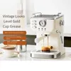 Household 20bar Electric Coffee Maker Semi-automatic Italian Espresso Machine High Pressure Steam Milk Foam