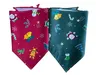 Großhandel 60 teile/los Weihnachten Urlaub Hund Katze Welpen Bandanas Kragen Schal Fliege Hundesalon Zubehör Liefert Bekleidung Q01