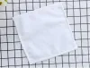 Toalha de sublimação em branco poliéster algodão 3030cm toalha quadrada branca diy impressão toalhas de mão macias para casa hotel 825 zz