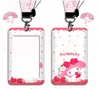 Cartoon Kawaii Cinnamoroll Kuromi Design Student Lanyard Multi Fashion Print