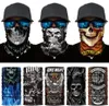 Bandane Teschio Joker Ciclismo Maschera Uomo Sciarpa magica Bandana senza cuciture Buffs Moto Tubo Scudo Passamontagna Fascia Collo Gaite4097230