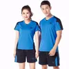 Camisas conjuntos de camisa de vôlei equipe esportes conjunto masculino jogging terno feminino badminton camisas shorts tênis de mesa badminton tshirt