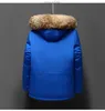 メンズダウンパーカージャケットレディースアンドミディアムレングス冬の新しいカナダスタイルは恋人の作業服を克服します厚いガチョウの男性服は正しいlogo012を持っています