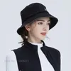 Caps Blktee Female New Golf Fisherman Hat Sunscreen Foldable Golf Caps Ladies Antiuv Outdoor Sports Bucket Hats Wide Brim Women Cap