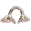 Articoli per feste Oggetti di scena fantasia Fascia per orecchie di pecora Moda Peluche Simulazione Bowknot Cerchio per testa Costume copricapo fatto a mano