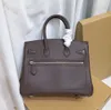 Novo designer de luxo rock zíper saco grande capacidade casual bolsa ombro simples bolsa de couro swift feminina grande carteira clássica marca prata hardware