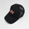 2024 Design Embroidered Letter Style Baseball Hat Outdoor Sports Mesh Breathable Hat Beach Travel Leisure Truck Driver Hat Personality11H1SS