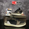 Дизайнеры Jumpman 1 Low Баскетбольные кроссовки 1s Cactus Jack Reverse Mocha Black Phantom Golf Neutral Olive Voodoo Panda UNC Мужские уличные кроссовки Женские кроссовки