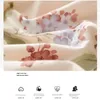 Ensembles de literie Ensemble de quatre pièces 1,8 m petite impression florale teinture rose pur coton housse de couette lumière luxe simple chaleur chaude textile à la maison