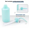 Storage Bottles 10 PCS 250Ml Wash Bottle Mouth Squeeze Watering Lab Plastic No Spill Bend