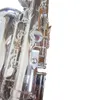 Sassofono contralto jazz Mark VI Placcato argento E Flat Sax per strumenti musicali di marca professionale con custodia e accessori