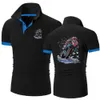 Męskie koszulki polo Tshirt Fabio Quartararo Motorcycle Rider Racing TES Style Lapel Jersey Sportwear Jumbo Size 8xl