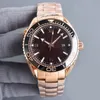 Zegarek męski okrągły pasek ze stali nierdzewnej 41 mm z składaną klamrą, szafirowy szklany glow 2813 Mechaniczny zegarek Montre de Luxe Homme Watch Dhgate Najlepiej sprzedający się przedmiot