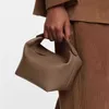 Bucket the r0w 2024 bolsa nova sacola para mulheres design de alta qualidade bolsa de couro genuíno designer de marca de luxo