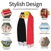 Schals Belgien Flagge Schal Pashmina Warm Schal Wrap Hijab Frühling Winter Multifunktions Unisex