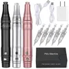 Trådlös permanent makeupmaskin för ögonbrynen Miroblading Eyeliner Lip MicroShading Professional PMU Machine Tattoo Pisty Kit 240103