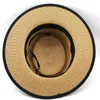 Summer Sun Hat Ladies Fashion Girl Straw Hat Ribbon Bow Beach Hat Casual Grass Flat Top Panama Hat Bone Womens Visor Cap 240102