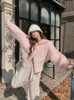 Swetery dla kobiet Faux Fur Cardigan Women Sweet Fuffy Soft zamek szyk elegancki koreański sweter kobiet jesienne zimowe golf