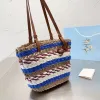 New Anagram Fold Shopper Raffias Webdesigner -Tasche Tasche Damen Modequalität Crossbody Straw Beach Bag Herren Clutch Luxurys Handtasche Dame Schulter Pochettebags