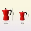 Aluminium Moka Coffee Pot Italian Coffee fabricant portable Coffee Kettle Kitchen Toveetop Percolateur Espresso Pot Moka Pots8551985