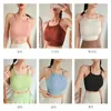 Women's Tanks Sports Pleated Vest Sling Without Steel Ring Cross-fixed Beautiful Back With Thin Belt Girl Can Wear Bra Outside.