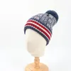 النمط الوطني المطبوع بينز الخريف والشتاء لطيف المنك أفخم pompom purbom capt cap men men mash warm warm womens hats 240103