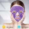Massageador atacado multicolor gelo gel máscara facial quente e fria reutilizável máscaras de sono para dor de cabeça olheiras hidratante resfriamento