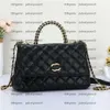 Women Handbag Tote Fashion Designer Chain Bag Classic Double Letter Shopping Bag High-quality Leather Argyle-plaid Single Shoulder Crossbody Bag Purse