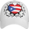 Casquettes de baseball Drapeau de Porto Rico Chapeau de baseball Protection solaire Camionneur extérieur Taille réglable pour femmes hommes