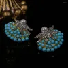 Boucles d'oreilles à clous en forme d'étoile de mer, faites à la main, perles de verre, gelée, résine géométrique, bijoux Vintage tendance pour femmes et filles