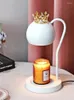 Decorative Figurines Nordic Fragrance Lamp Bedroom Wax Melting Table Atmosphere Dimming Bedside Small Night