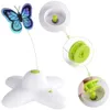 Automatic Cat Toy 360 Degree Rotating Motion Activated Butterfly Funny Toys Pet Cats Interactive Flutter Bug Puppy Flashing Toy 240103