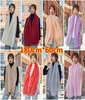 Scarves Luxury Scarf Women Candy Colored Cotton Linen Solid Color Female Shawls Beautiful GiftsScarves Kimd222939708