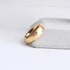 Cluster Rings Wedding 5mm Gold Silver Color Rose Sanskrit Six Words 316L Stainless Steel Finger For Women Men Wholesale