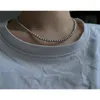 Choker Platinum Gray Real Linen Natural Deep Sea Shell Pearls Baby Pearl Necklace Clavicle Chain