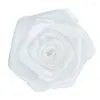 Hårtillbehör 200st/parti 4,5 cm band Rose Flowolled Flower Handgjorda DIY Bröllop Bouquet kläder Hantverkstillbehör