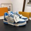 L Designer Virgil Scarpe casual Emed Trainer Sneaker Triple Bianco Rosa Cielo Blu Abloh Nero Verde Giallo Denim Low Mens Sneakers Donna 506