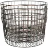 Medium Round Wire Copper Storage Baskets - 4 Pack 240103