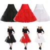 Saias Vintage Curto Tutu Petticoat Crinoline para Casamento Nupcial Cosplay Vestidos Underskirt Fantasia Rockabilly