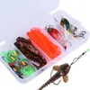 Combo Sougayilang Carbon-Faser-Guss-Angelrute und Baitcasting-Angelrollen-Set mit Angelschnur, Fischköder, Angelhaken, komplettes Set