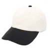 Ballkappen Damen Herbst und Winter farblich passende Cordkappe Outdoor Herren lässig verstellbare Sonnenschutz-Baseballmütze Gorras