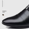 Bureau de mariage Men de la combinaison masculine Travail formel pour les mocassins Slip sur les chaussures habillées de l'homme élégant 240102 18