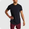 メンズTシャツランニングフィットネススポーツウェアLululemenly Womens Alo Yoga Lululy Lemon Lemon Elastic Casuary Sweat-Absorbin