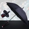 Paraplyer Vindtät långt paraplyförstärkta mäns samurai katana moderna kreativa paraguas plegerbara hushållsvaror