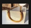 Fina bröllopsmycken 24K Real Yellow Gold Finish Solid Heavy 9mm XL Miami Cuban Curn Link Necklace Chain Package262v23083459434