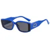 Metall-Buchstaben-Sonnenbrille, Designer-Damen-Sonnenbrille, Outdoor-Sonnenbrille, Sonnenbrille für Herren, Rahmenbrille