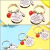 Keychains Students Charm Birthday Fashion Christmas Teacher Appreciation Teachers Gifts